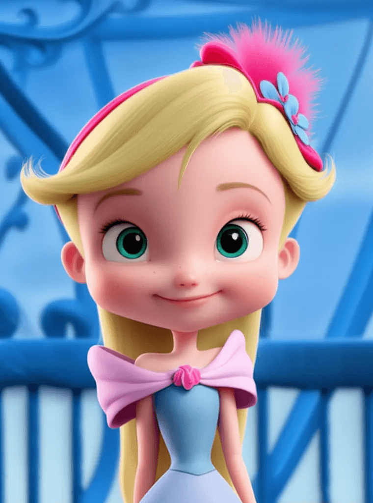 Disney Princess in Disney style